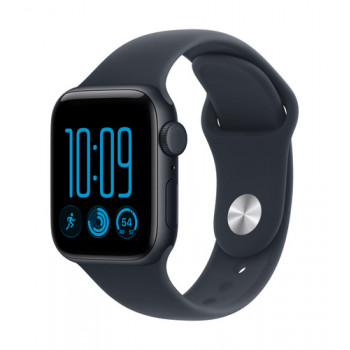 Apple Watch SE 3 GPS + Cellular 40 mm hliníkové puzdro Midnight so športovým náramkom Navy Blue – M/L