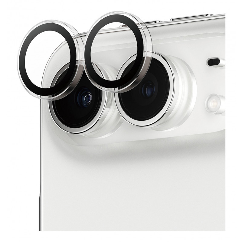 PanzerGlass Hoops ochrana objektívu fotoaparátu iPhone Duo – Transparent
