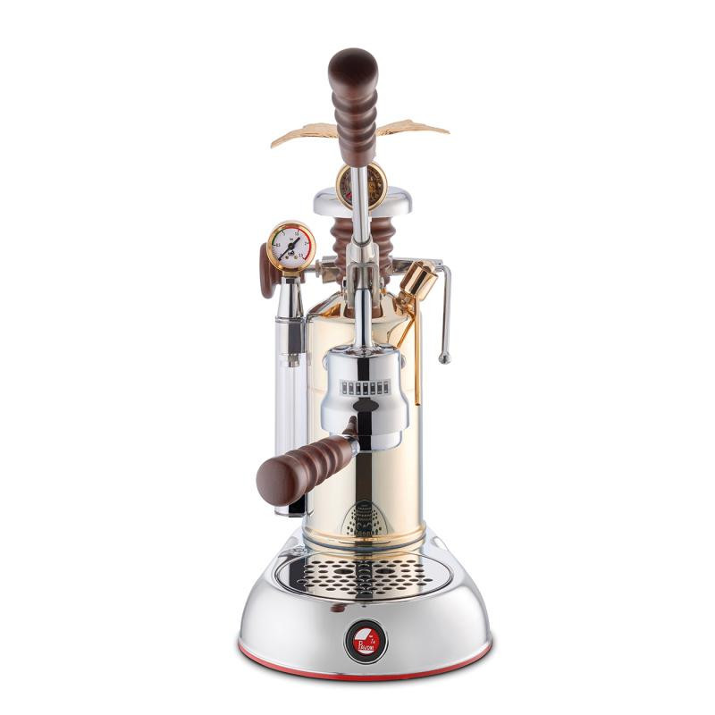La Pavoni Esperto Competente LPLESC01EU pákový espresovač, chróm/zlatá