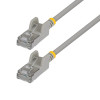 StarTech Slim Cat6a U/FTP patch kábel RJ45, 1,5 m, sivý