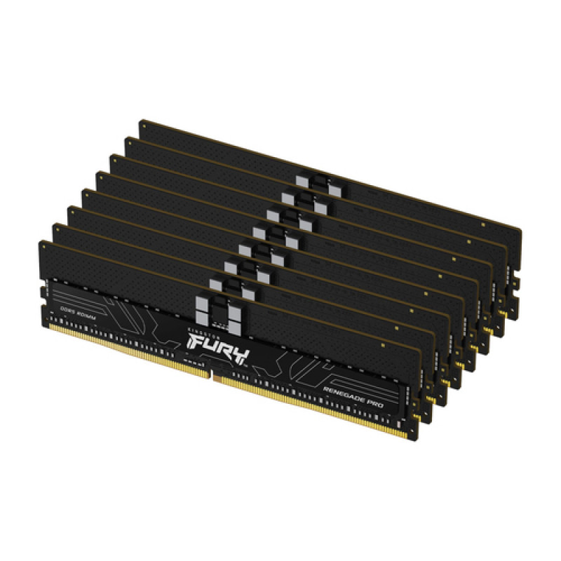 Kingston FURY Renegade Pro 256GB (8x32GB) DDR5-6400 CL32 ECC Registered pamäťová sada