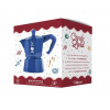Bialetti Candyland Moka Express 3TZ ručný kávovar, 150 ml, modrá