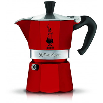 Bialetti Candyland Moka Express 3TZ ručný kávovar, 150 ml, červená