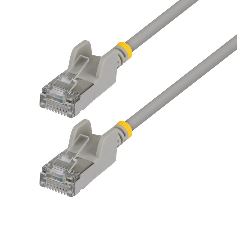 StarTech Slim Cat6a U/FTP patch kábel RJ45, 0,15 m, sivý