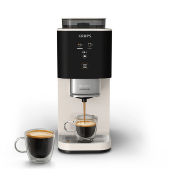 Krups SA4001E0 plnoautomatický kávovar, slonovina