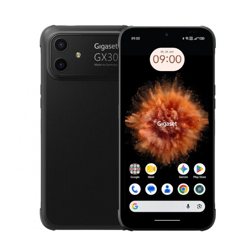 Gigaset GX30 odolný smartfón titán čierny, 16,7 cm, 128 GB, 6,58