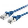 Equip Cat6 S/FTP patch kábel RJ45, 25 m, modrý, LSZH