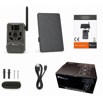 Orllo Huntercam 6 SIM 4G fotopasca so solárnym panelom