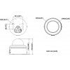 Hikvision DS-2CD2746G3-IPTRZSY 4 MP dome IP kamera, 2,8-12 mm, čierna