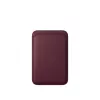 Apple iPhone FineWoven peňaženka s MagSafe – burgundy