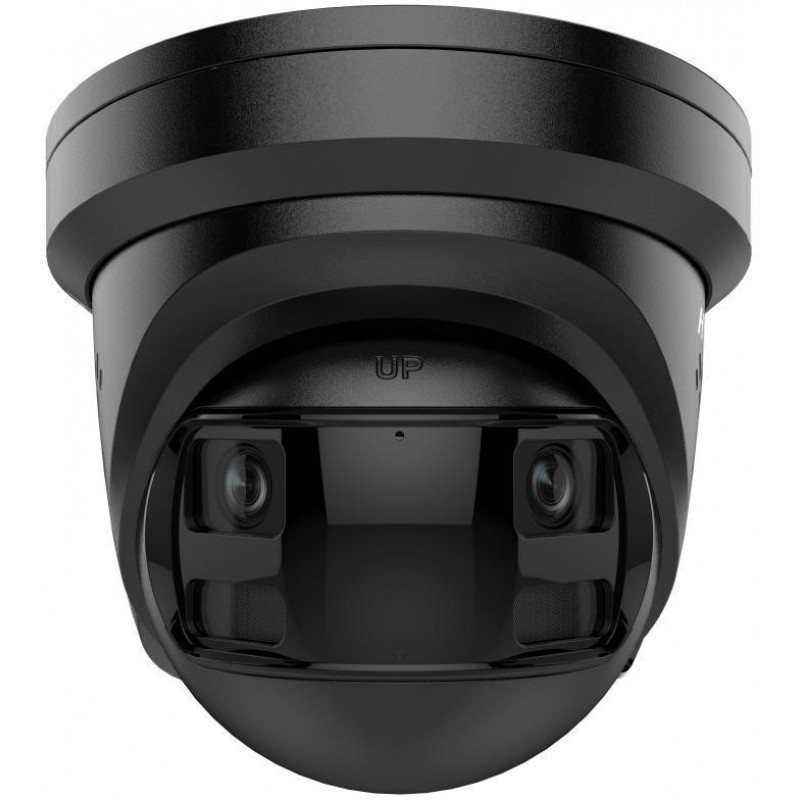 Hikvision DS-2CD2383G2P-LISU/SL 8 MP panoramatická dome IP kamera, 180°, čierna