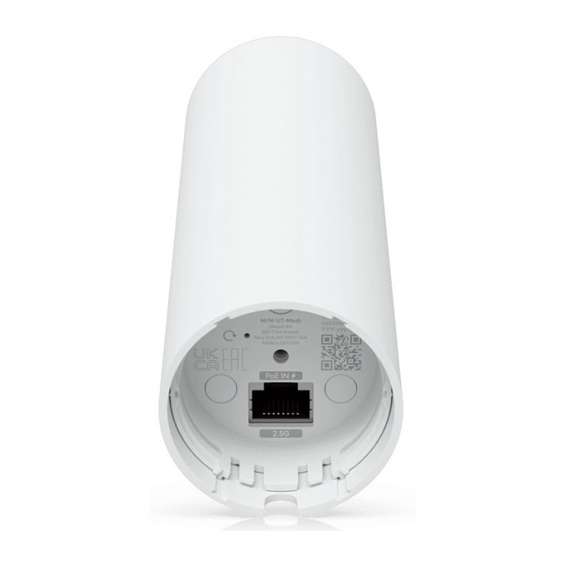 Ubiquiti U7 Mesh 5000 Mbit/s Wi-Fi 7 bezdrôtový prístupový bod, PoE, biely