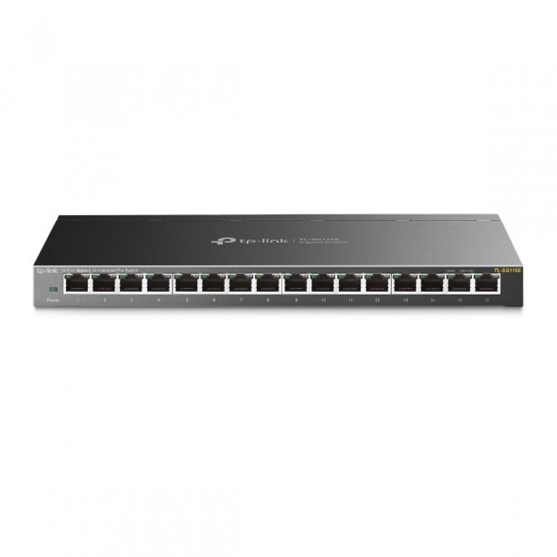TP-Link TL-SG116E 16-portový Gigabit Easy Smart switch, V2.4