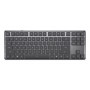 Lenovo Wireless Multi-Mode mechanická klávesnica 8000, nemecké rozloženie, sivá