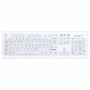 Active Key AK-C8100 bezdrôtová hygienická klávesnica, zapečatená, švajčiarske rozloženie (QWERTZ), biela