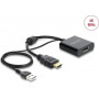 Delock HDMI na DisplayPort adaptér, 4K
