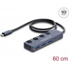 Delock USB 10 Gbps hub s 3 x USB Type-A a 1 x USB Type-C™ konektorom samica s vypínačom (64384)