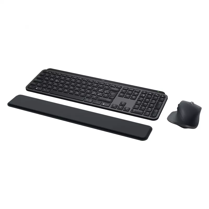 Logitech MX Keys S Combo bezdrôtová súprava klávesnice a myši, talianske rozloženie, grafitová