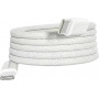 4smarts RollUp magnetický USB-C na USB-C kábel, 1,5 m, biely