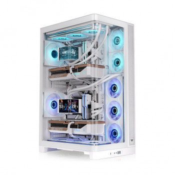 Thermaltake CAPO X Snow Full Tower PC skriňa, biela
