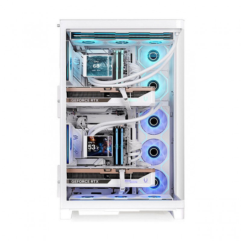 Thermaltake CAPO X Snow Full Tower PC skriňa, biela
