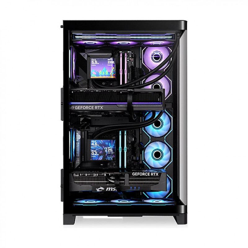 Thermaltake CAPO X Full-Tower PC skriňa, čierna