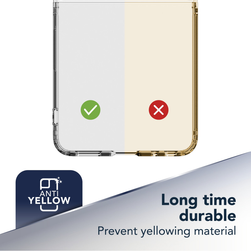 Cellularline Impact Clear puzdro pre Samsung Z Flip 8