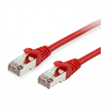 Equip Cat6a S/FTP patch kábel RJ45, 5 m, červený, LSZH