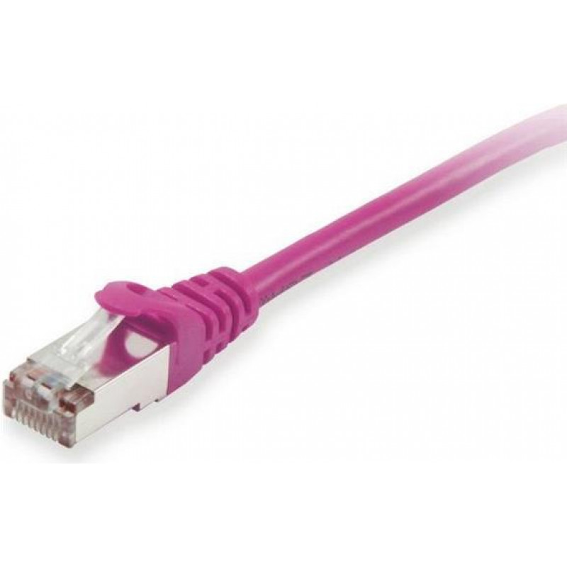 Equip Cat6a S/FTP patch kábel RJ45, 3 m, fialový, LSZH