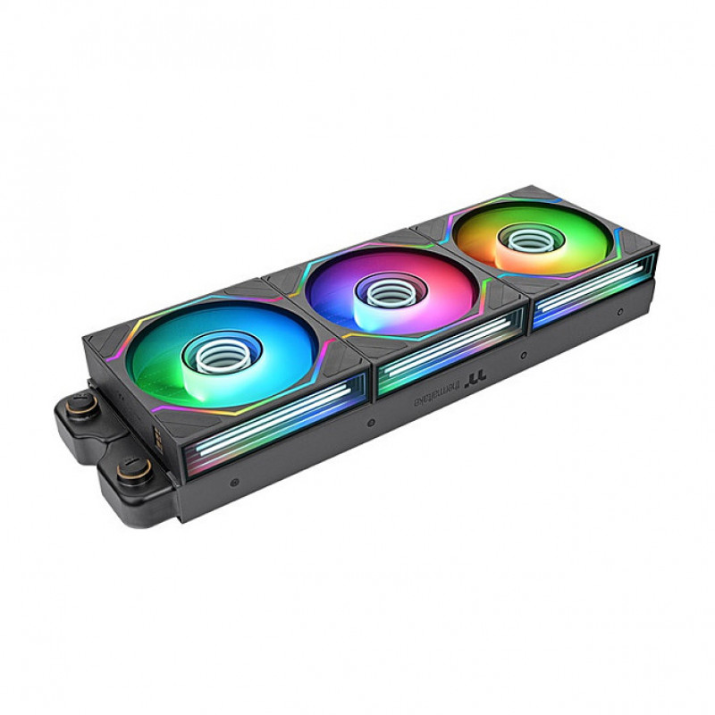 Thermaltake SWAFAN INFINITY EX14 ARGB Sync 140 mm skriňový ventilátor, čierny, balenie 3 ks