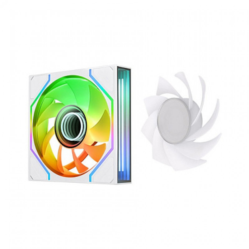 Thermaltake SWAFAN INFINITY EX14 ARGB Sync 140 mm skriňový ventilátor, biely, balenie 3 ks