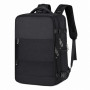 Extralink Black Forest KM06 cestovný batoh na notebook 45x20x30 cm, čierny