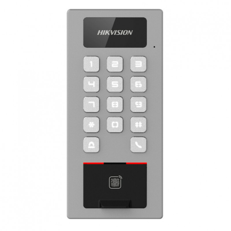 Hikvision DS-K1T502DBFWX čítačka prístupu sivá