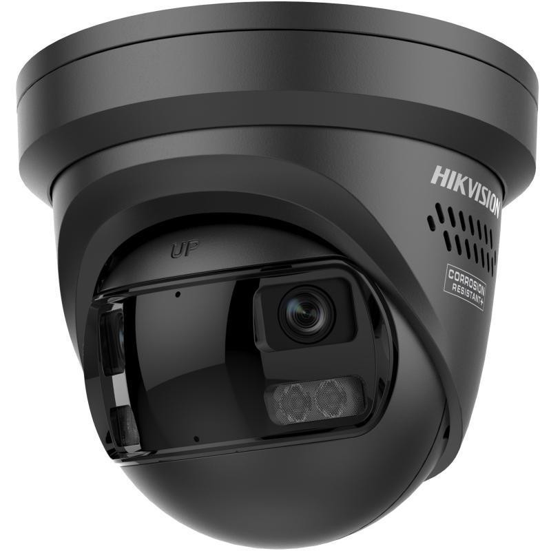 Hikvision DS-2CD2343G2P-LISU/SL 4MP 180° panoramatická dome IP kamera, čierna