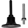 Bosch 2608000857 nosný tanier, 50 mm, Quick Lock, čierny (pre GWG 12V-50 S Professional)