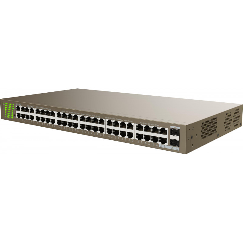 Tenda TEG1050F 48-portový gigabitový switch s 2 SFP portami