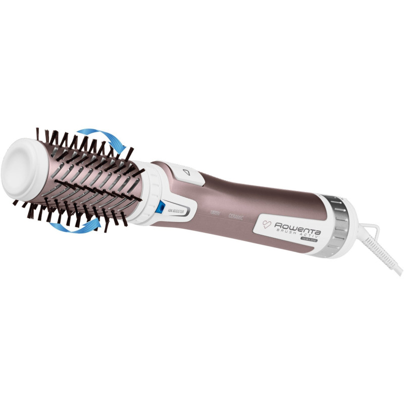 Rowenta Brush Activ Premium Care CF9540 teplovzdušná kefa 1000 W, biela