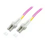 EFB-Elektronik optický patch kábel LC na LC OM4 Duplex, 40 m, LSZH, fialový
