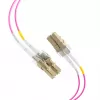 EFB-Elektronik optický patch kábel LC na LC OM4 Duplex, 40 m, LSZH, fialový