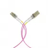 EFB-Elektronik optický patch kábel LC na LC OM4 Duplex, 40 m, LSZH, fialový