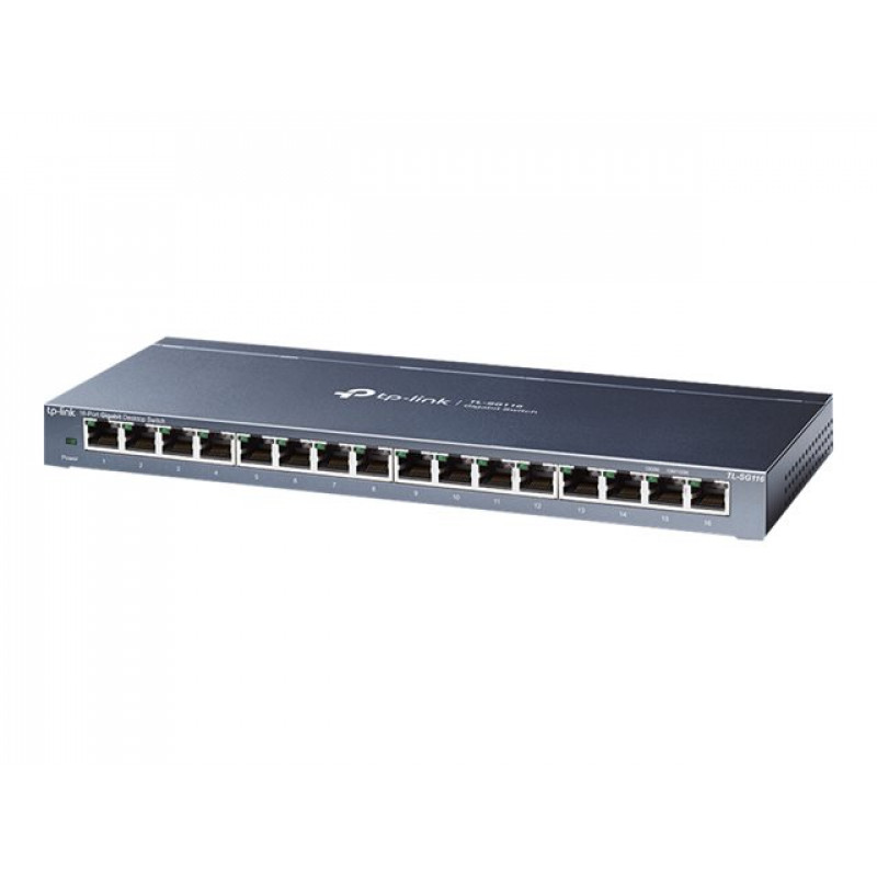 TP-Link TL-SG116 16-portový gigabitový desktopový switch V2.60