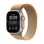 Apple Watch Ultra 4 GPS + Cellular 49 mm titánové puzdro prírodné s Trail Loop Sand – M/L