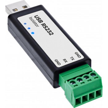 InLine® USB na sériový RS232 prevodník s izolátorom