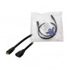 LogiLink CU0120 USB 2.0 predlžovací kábel, Micro-USB B konektor samec na Micro-USB B konektor samica, 0,5 m, čierny