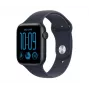 Apple Watch SE 3 GPS 44 mm hliníkové puzdro Mitternacht so športovým remienkom modrý – M/L