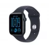 Apple Watch SE 3 GPS 40 mm hliníkové puzdro Midnight so športovým remienkom modrý – S/M
