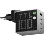 SHARGE Pixel 100 GaN nabíjačka, 100W, 3x USB-C, 1x USB-A - sivá