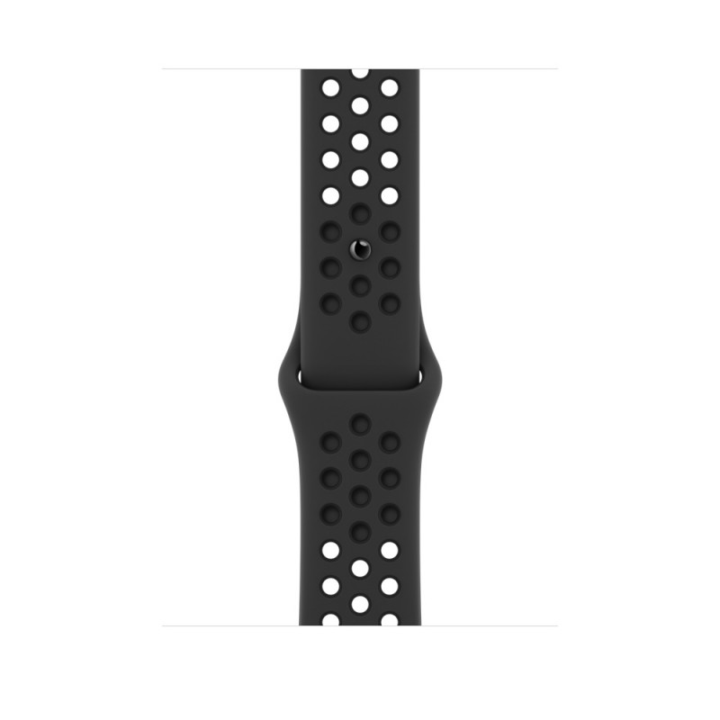 Apple Watch Nike športový remienok 45mm - antracitový/čierny