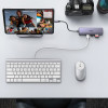 UGREEN 60515 7-in-1 USB-C multiport adaptér, 4K HDMI, Gigabit Ethernet, 100 W PD, sivý