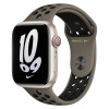 Apple Watch Nike Sport remienok 45mm – Olive Grey/čierna